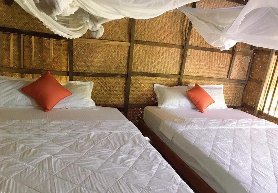 Sunny Field Eco Stilt House Villa Cat Tien Bagian luar foto