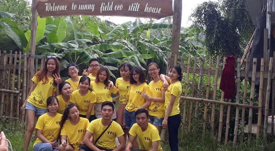 Sunny Field Eco Stilt House Villa Cat Tien Bagian luar foto
