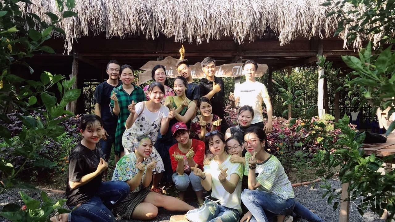 Sunny Field Eco Stilt House Villa Cat Tien Bagian luar foto